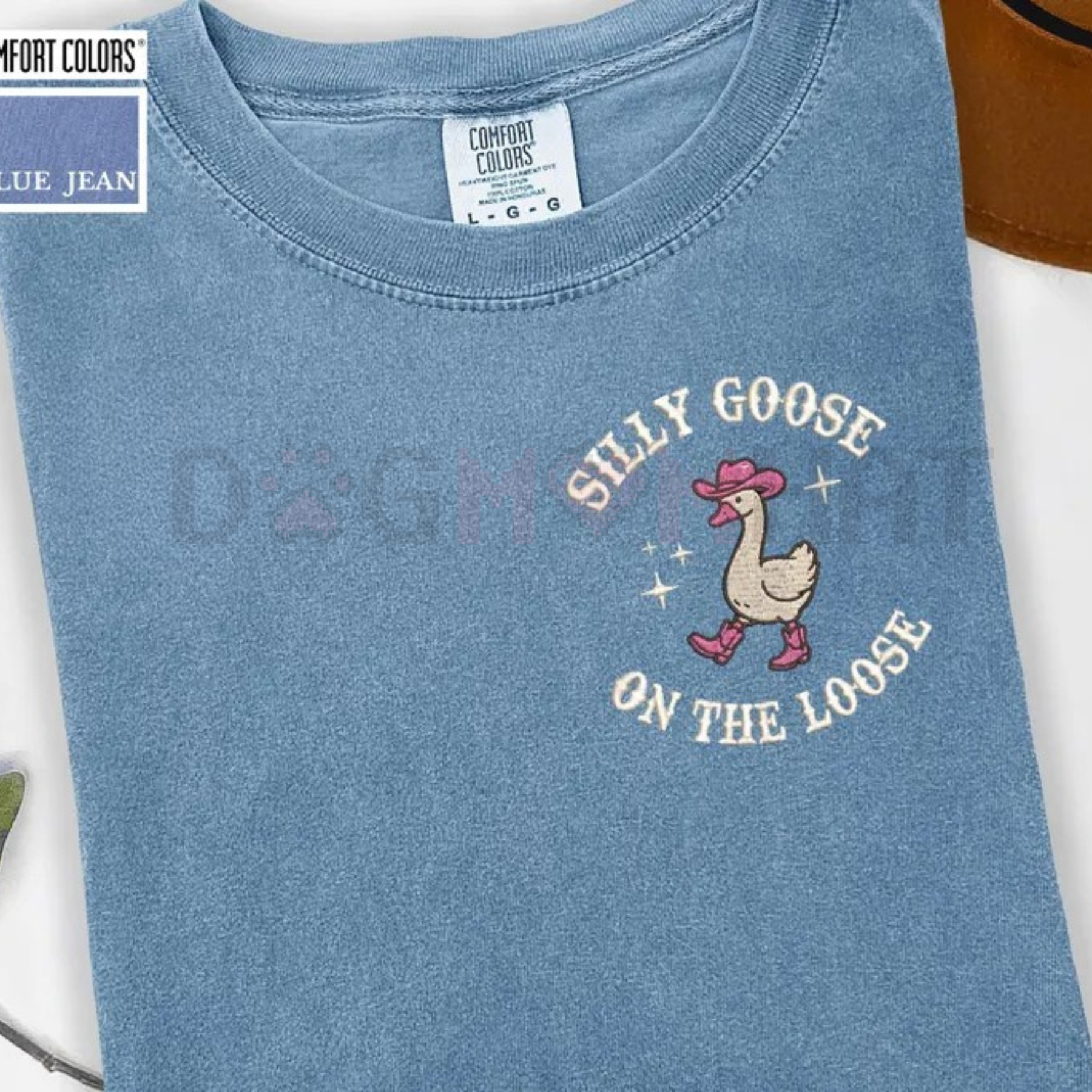 Funny Goose on the Loose Graphic Tee