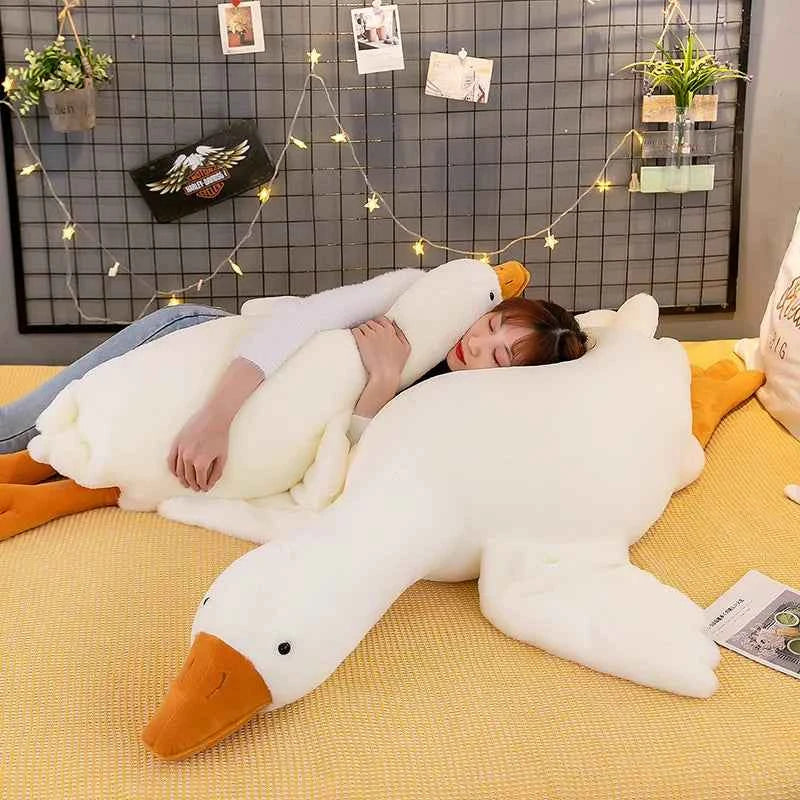 Funny Goose Plush Stuffed Soft Duck Pillow