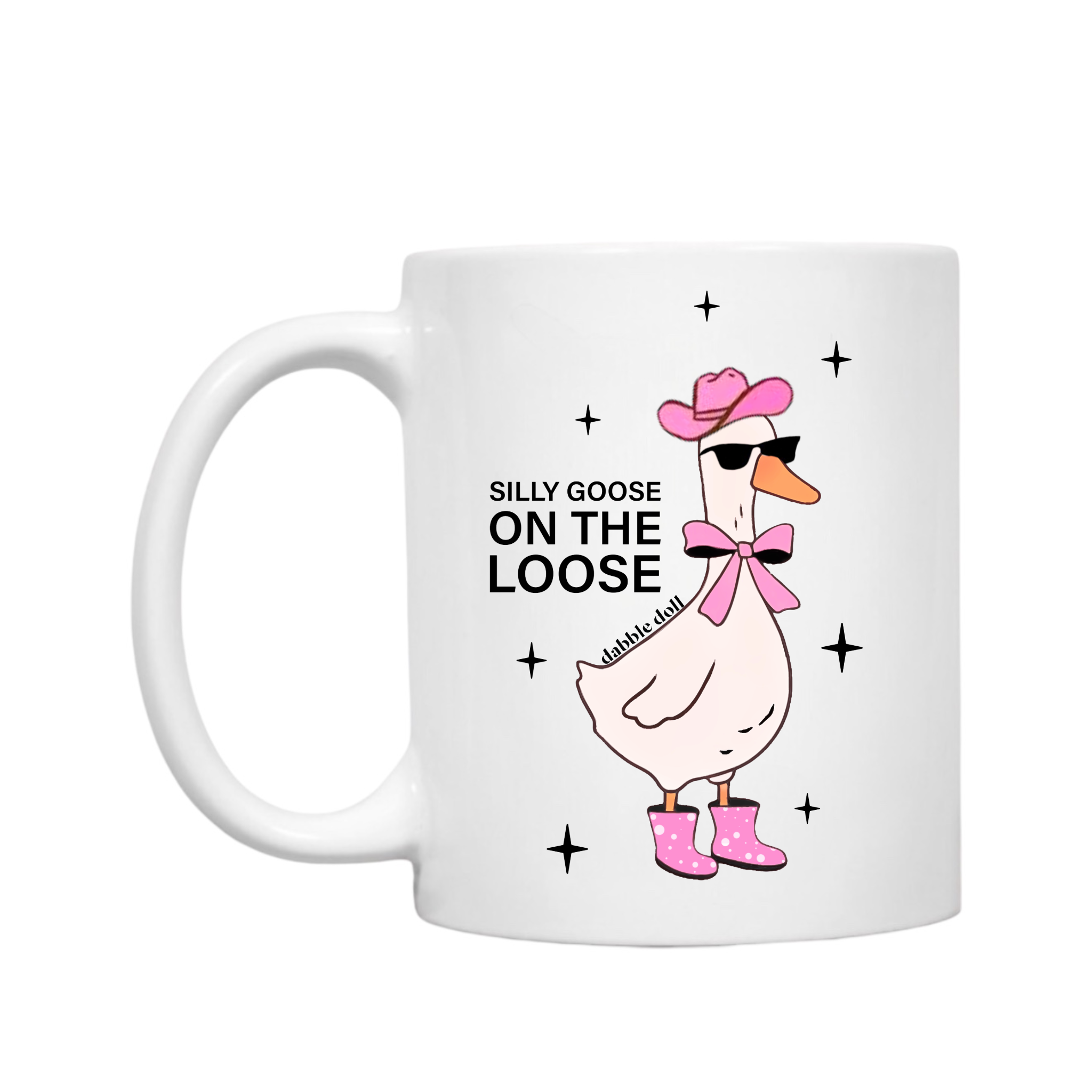 Funny Coffee Mug - Silly Goose Design